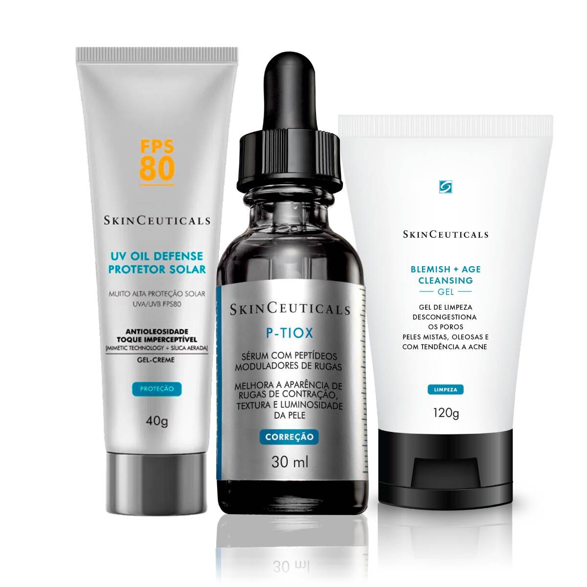 Kits de Tratamento para Pele com 3 Produtos | SkinCeuticals